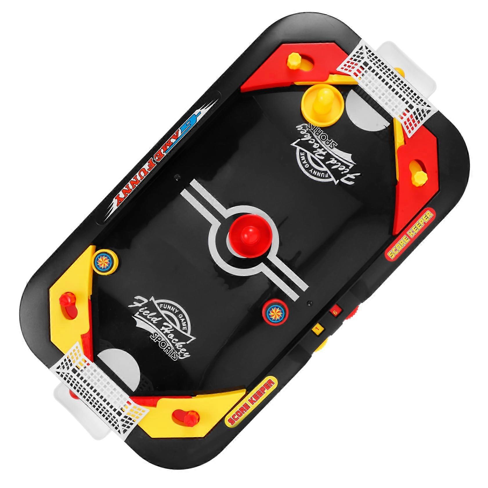 Tabletop Hockey and Soccer Game Set for Indoor Play, Promotes Skill Development and Interaction