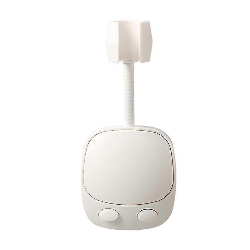 2 PCS Punch-Free Universal Moving Head Shower Bracket Bathroom Adjustable Shower Head Fixing Frame, Specification: White