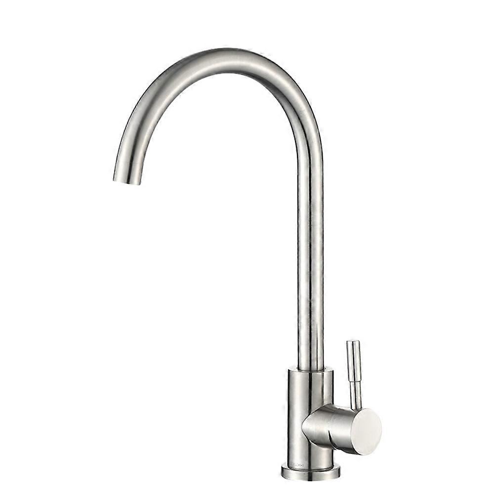 Sink Mixer Simple Streamlined Design Water Mixer Faucet Easy Installation 36 X 19.5 X 5 Cm 1Set