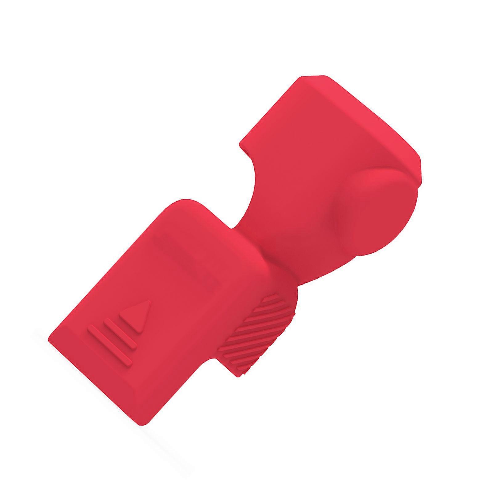 DJIOsmoポケット3用シリコンケース、ソフトラバーアンチスクラッチ防水保護カバーハンドヘルドジンバルカメラアクセスレッド