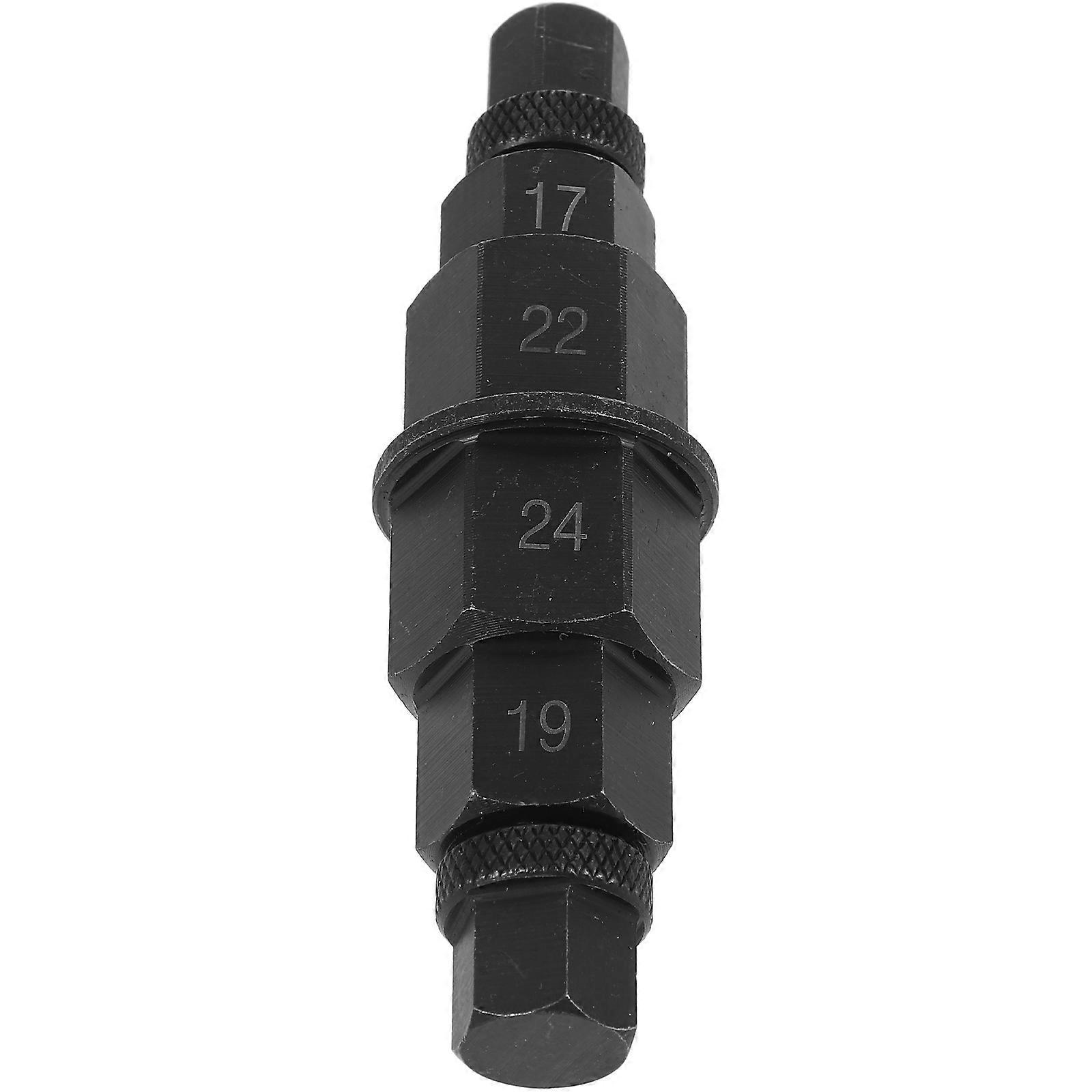 Motorcycle Front Axle Tool Socket Adapter For Tire Disassembly Carbon Steel 1Set