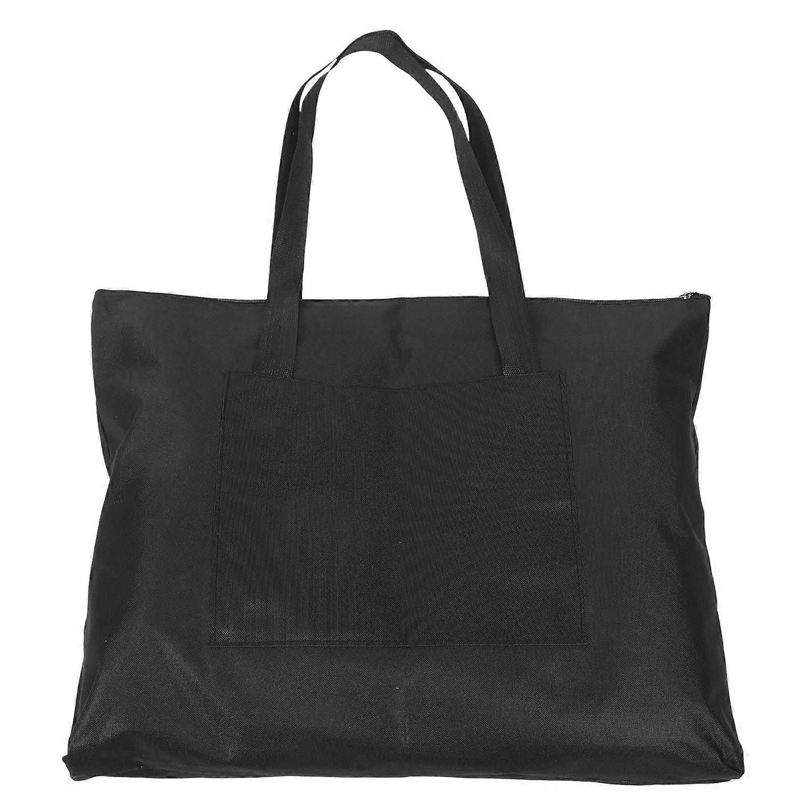Sturdy Art Portfolio Bag with Zipper Handheld Drawing Board Organizer for Posters, Documents & Art Supplies