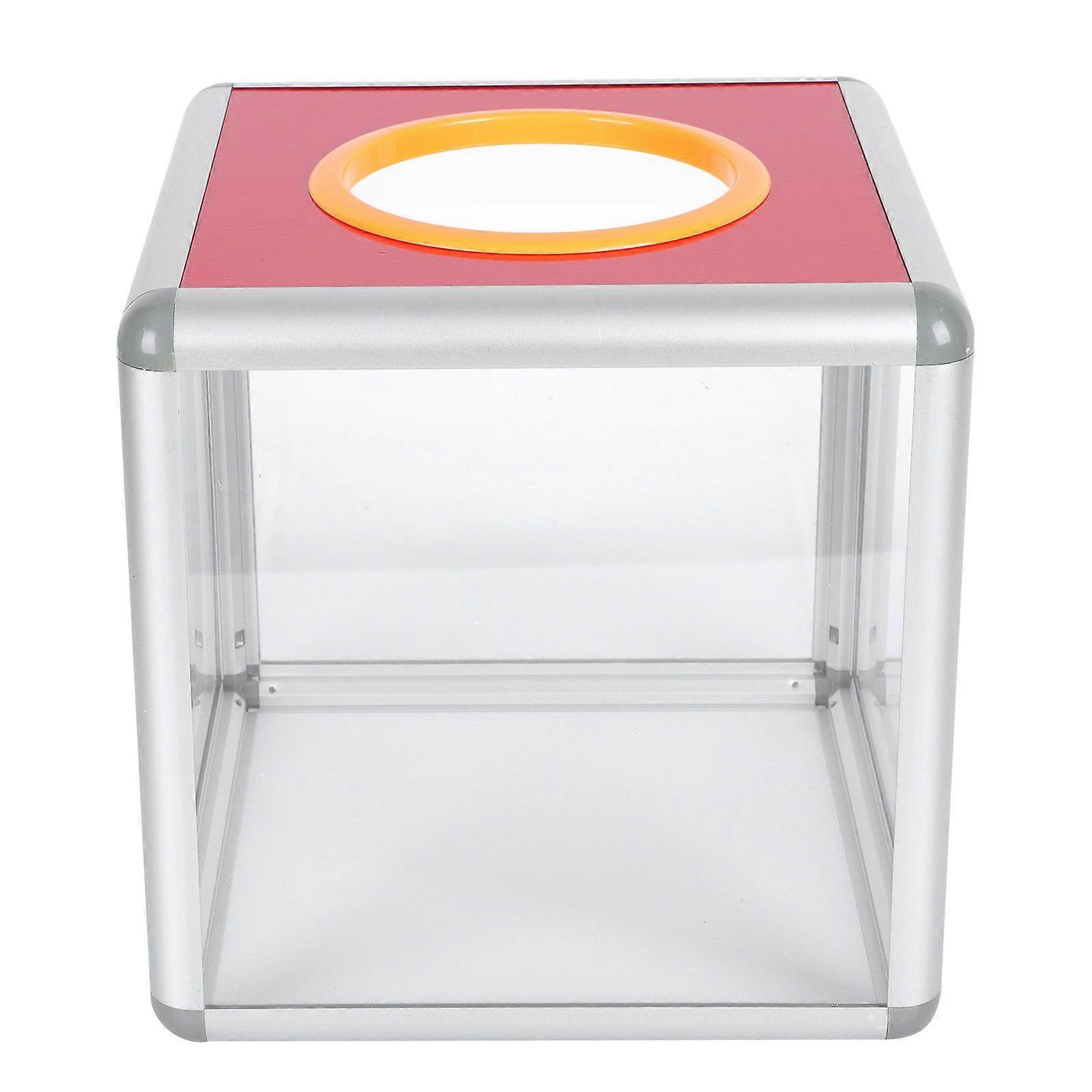 1pc Transparent Annual Meeting Lottery Box Prank Simple Draw Box Raffle Box