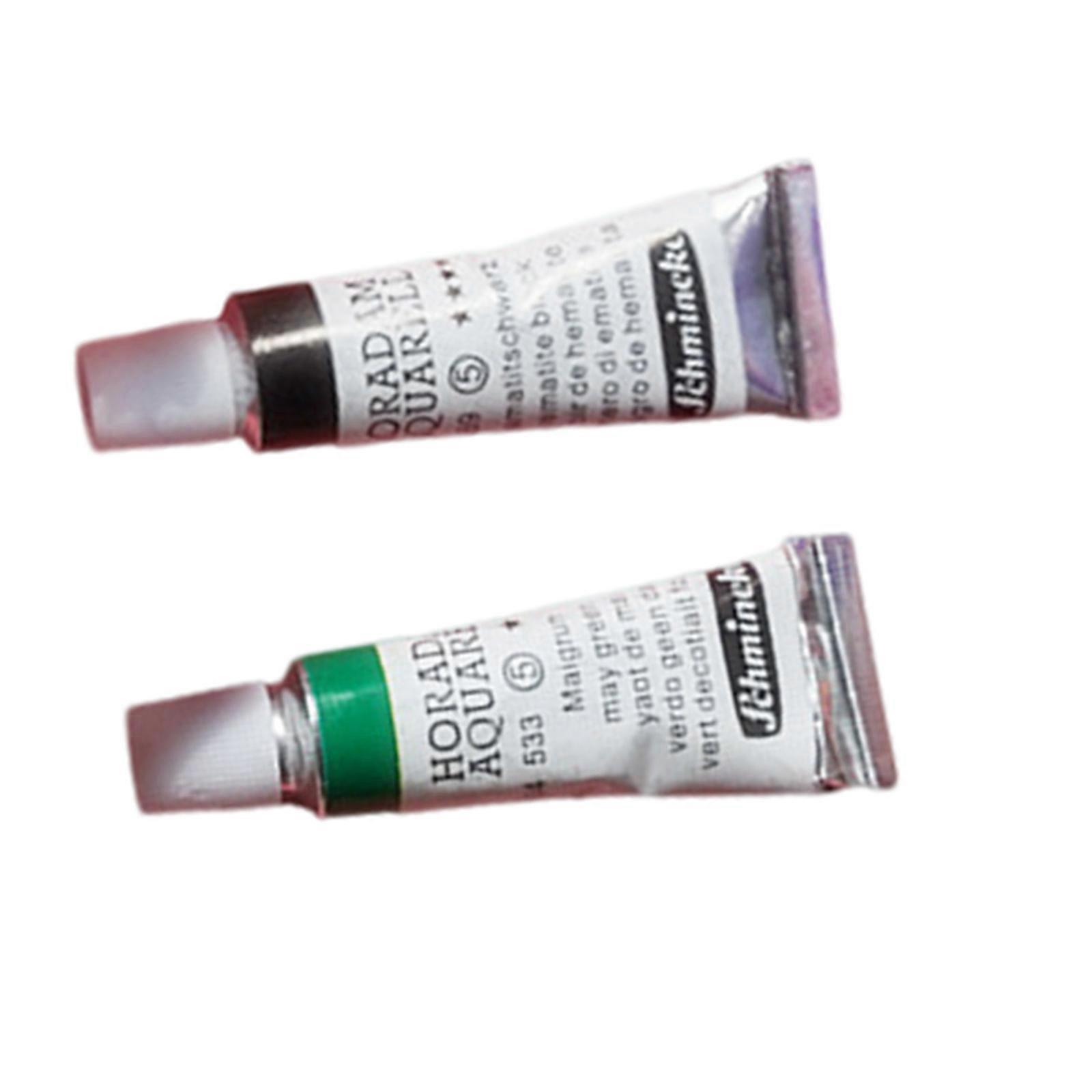 2PCS Colorful Artist Hair Clip Watercolor Pigment Hair Decoration For Art Classes Exhibitions and Back to School Day  Random color