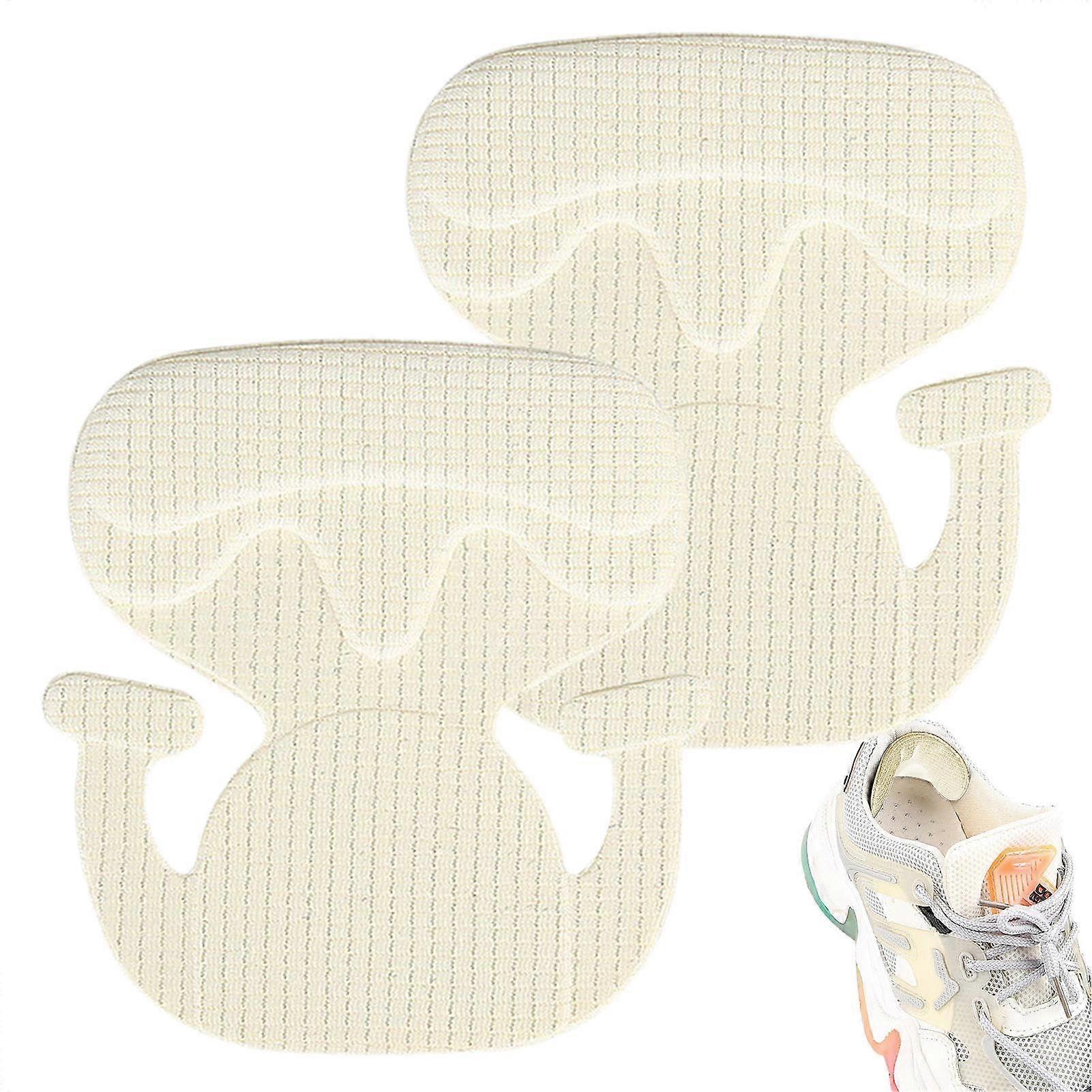 Heel Caps - Anti-Slip Pads for Bubbles and Rubbing, Soft Elephant Heel Protectors in Nude for Improved Fit Size B