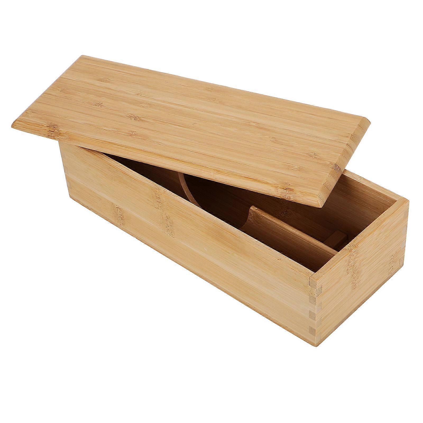 Box with Lid 1 Set Utensil Organizer for Chopsticks Storage Silverware Holder Drawer Case