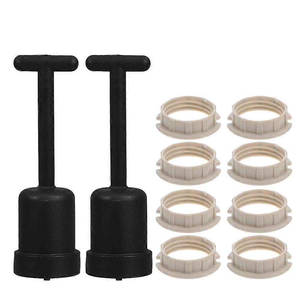 24pcs G9 Lamp Socket Rings Kit - Removal Tool Light Shade Adapter Remover Tool Wrench Lamp Holder Light Replacing Accessories