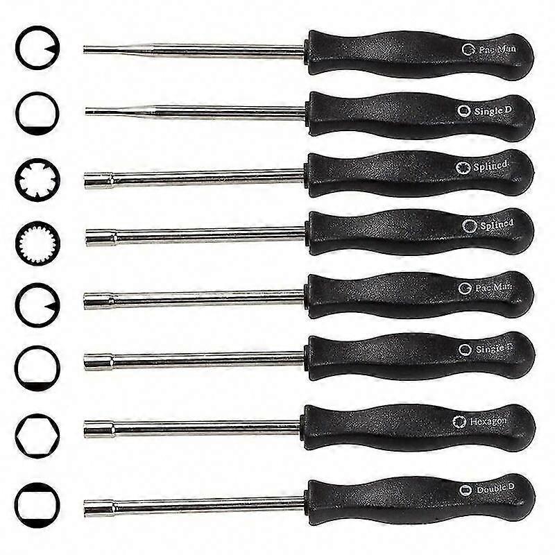 8 Carburetor Screwdrivers - 2 Stroke Engine Adjustment Tool Set