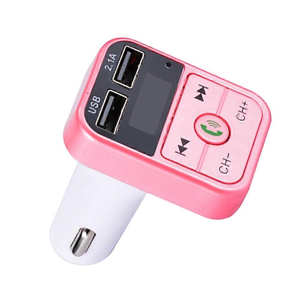 Car Stuff Usb Player Vehicle Mounted Pink 6.60X4.60X1.70CM Music Playing 1Set