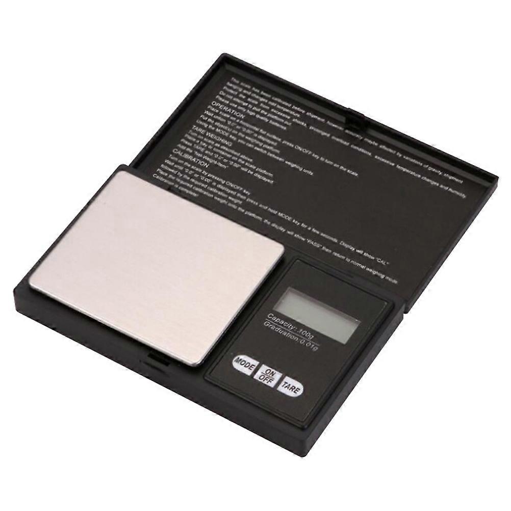 High Precision Mini Electronic Jewelry Scale 100G 0.01G Compact Design For Weighing Gold Jewelry And Coins 1Set