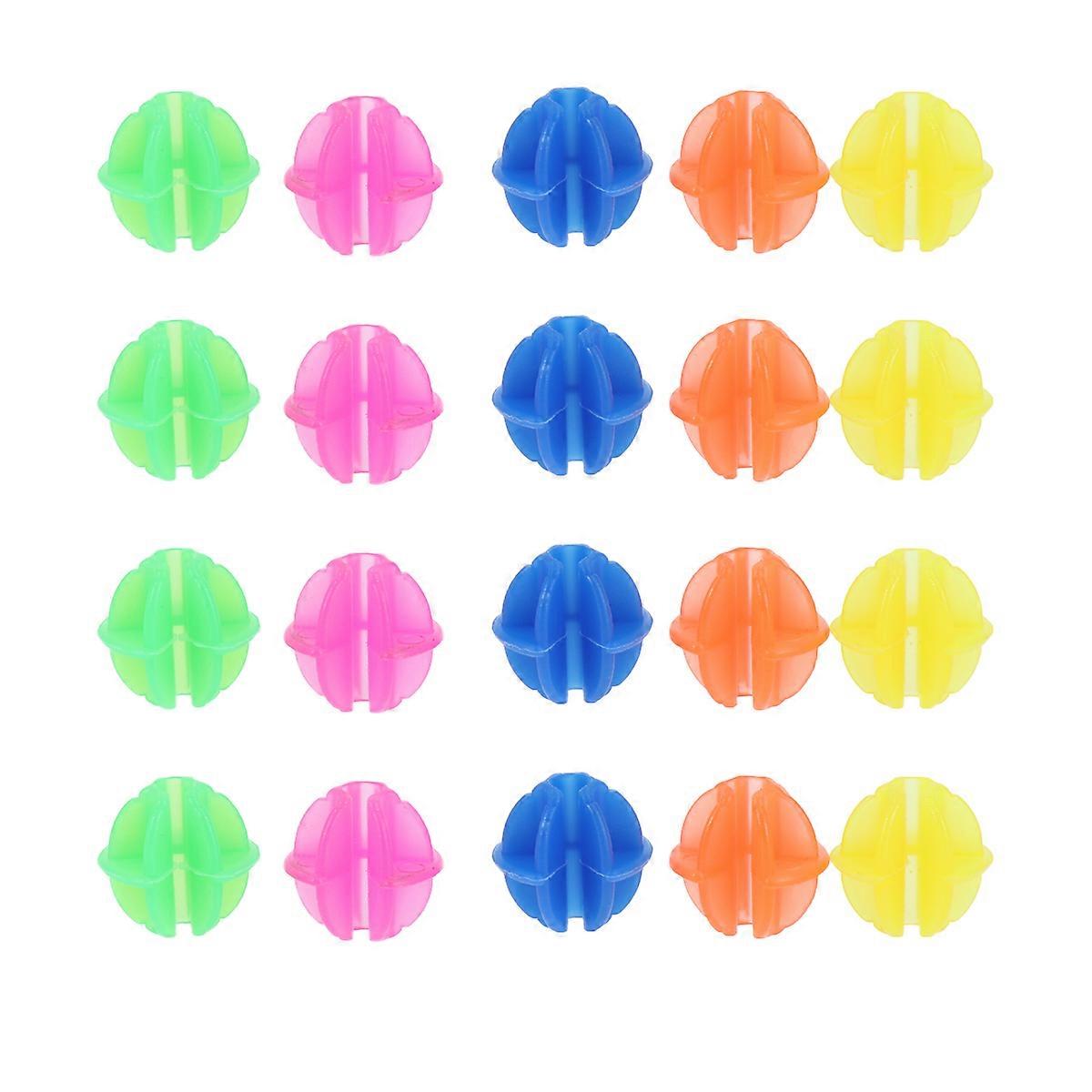 36pcs Plastic Round Bicycle Wheel Beads for Bike Spokes – Easy Clip Design, Universal Fit for Standard Bicycles