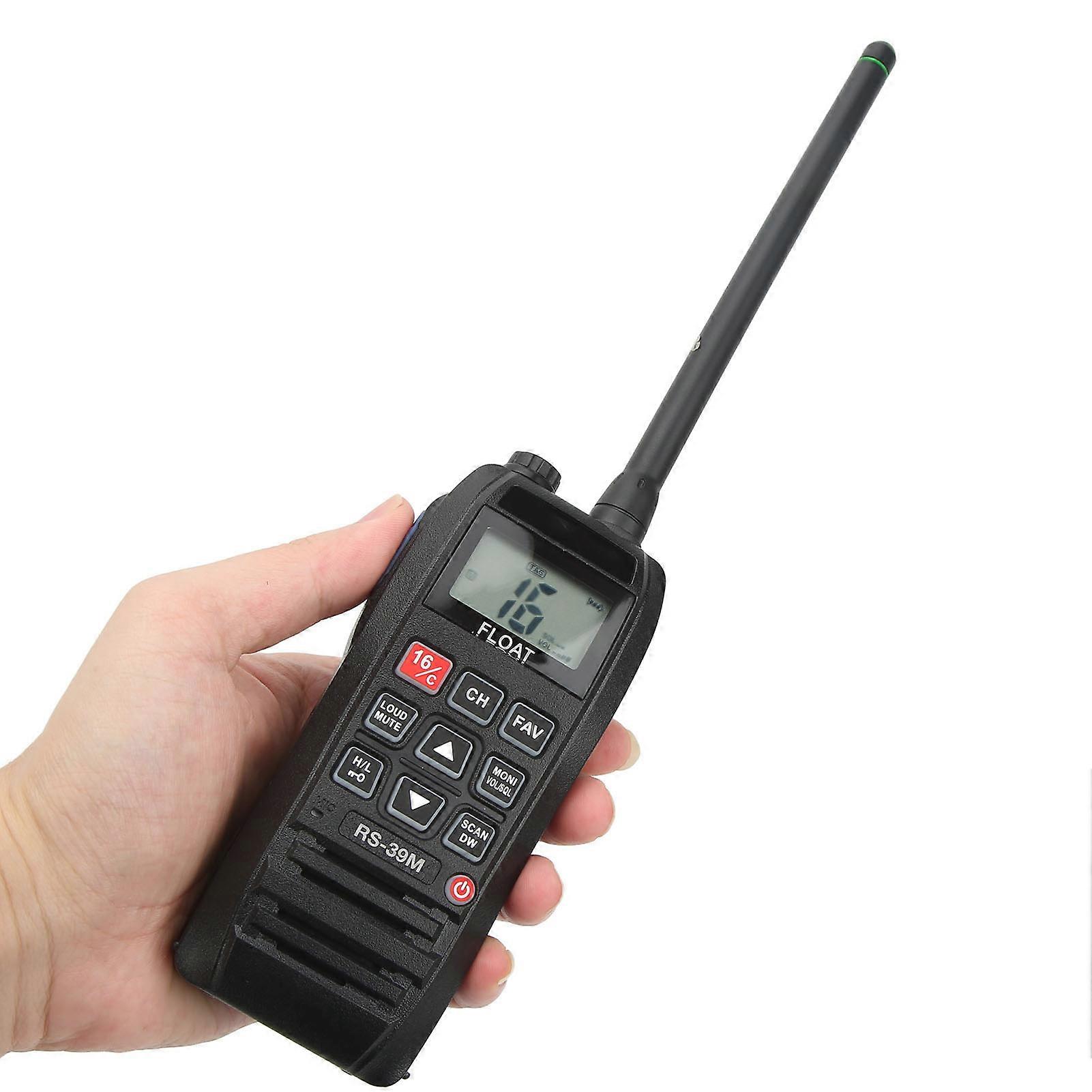 Marine Walkie Talkies 6W 1W  VHF Two Way Radios Floating Handheld Transceiver