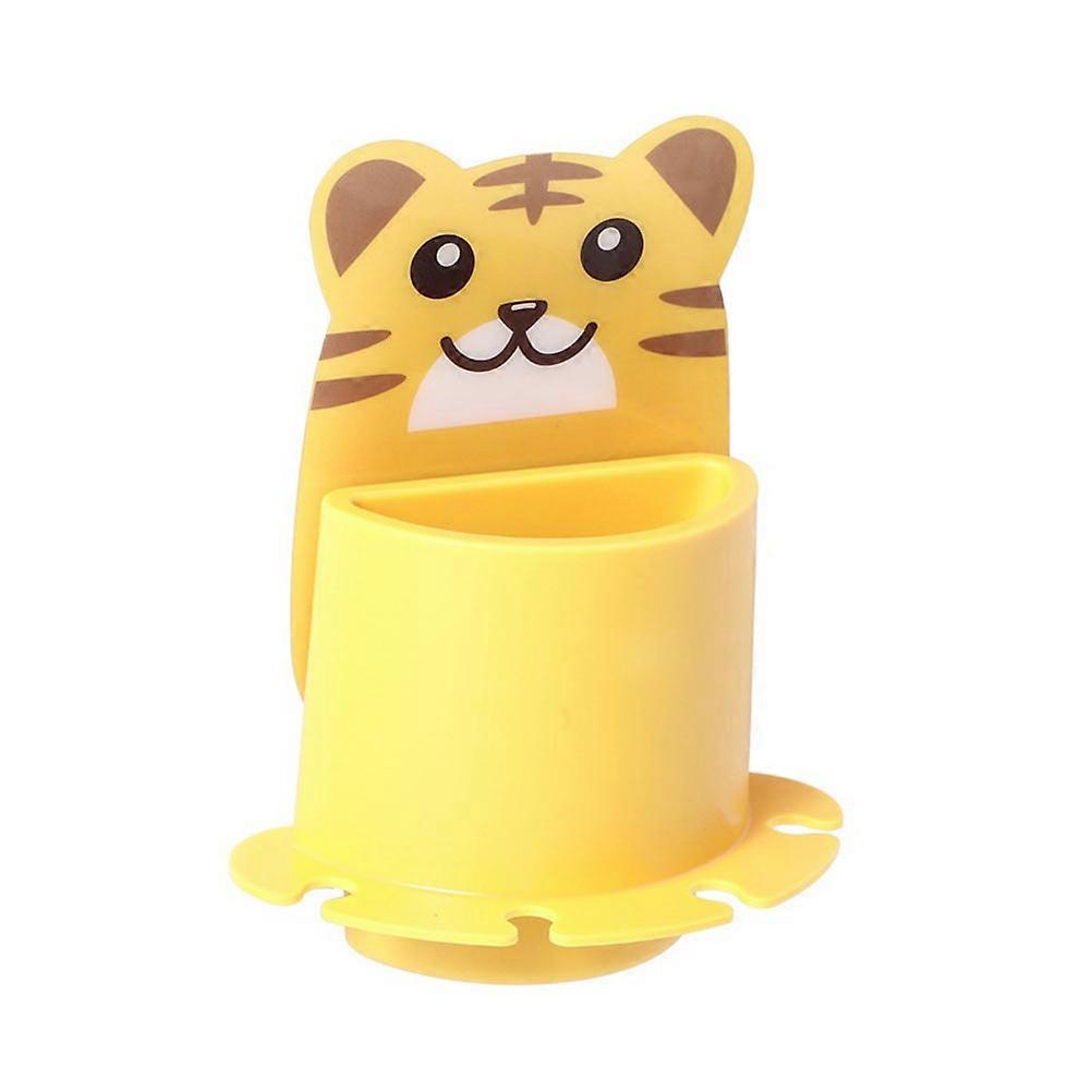 Self-adhesive Wall Toothbrush Holder for Bathroom, Practical Rack for Small Spaces