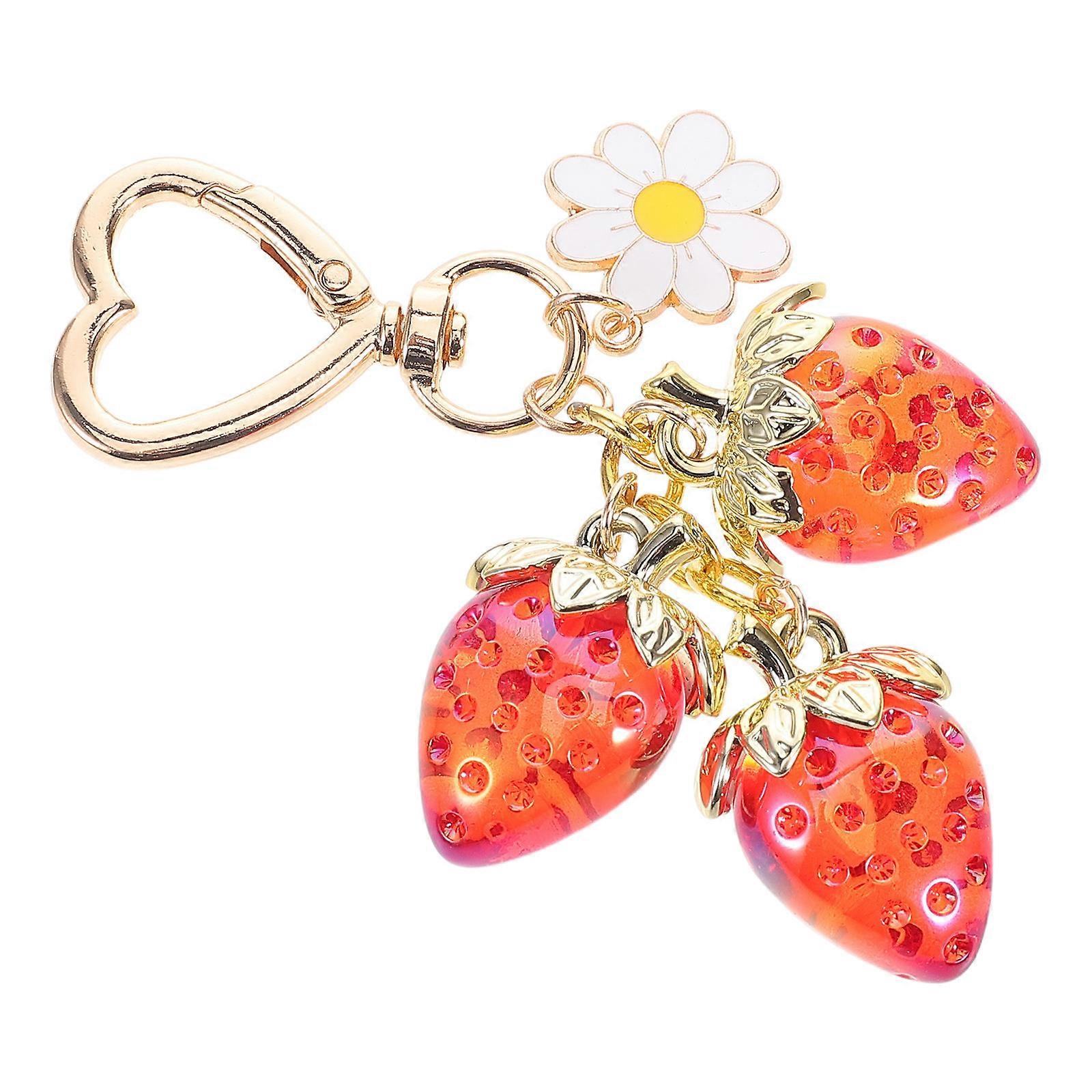 Girls Keychain, Cute Bag Ornament with Sweet Design, Versatile Attachment for Purses