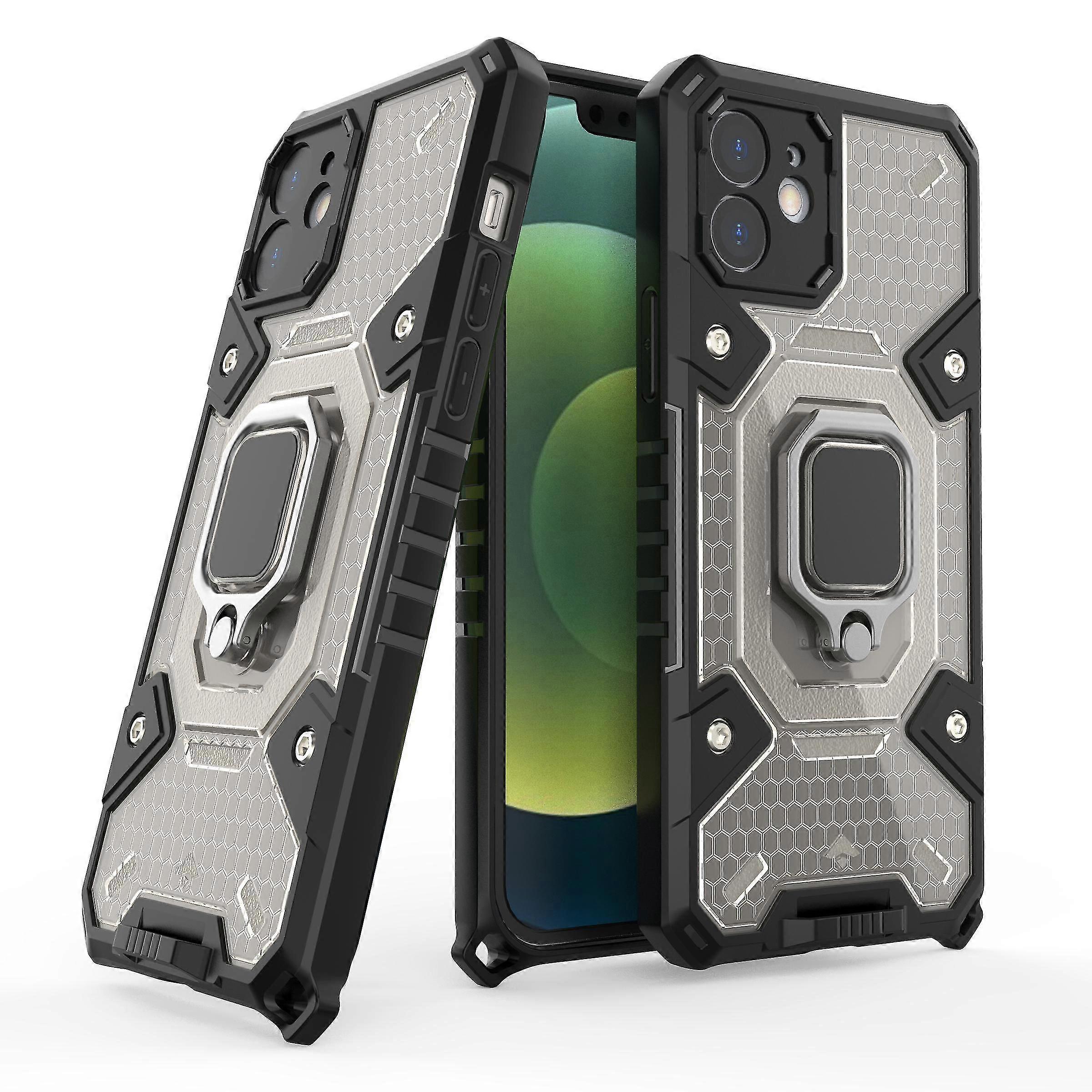 For iPhone12 Phone Case With Ring Holder Kickstand