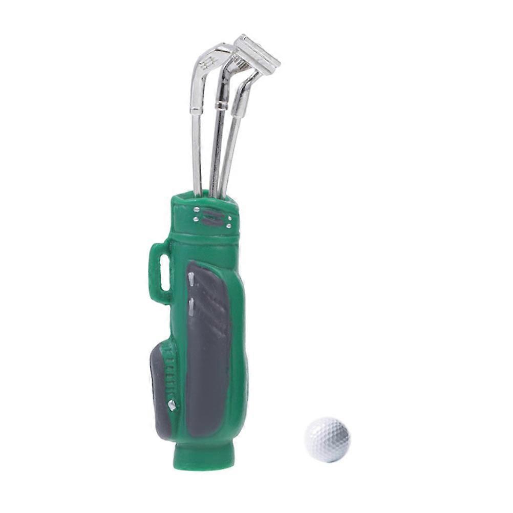 Golf Club Set For Doll Featuring Irregular Circle Shape Appropriate For Indoor Decoration For Boys And Girls 1 Set