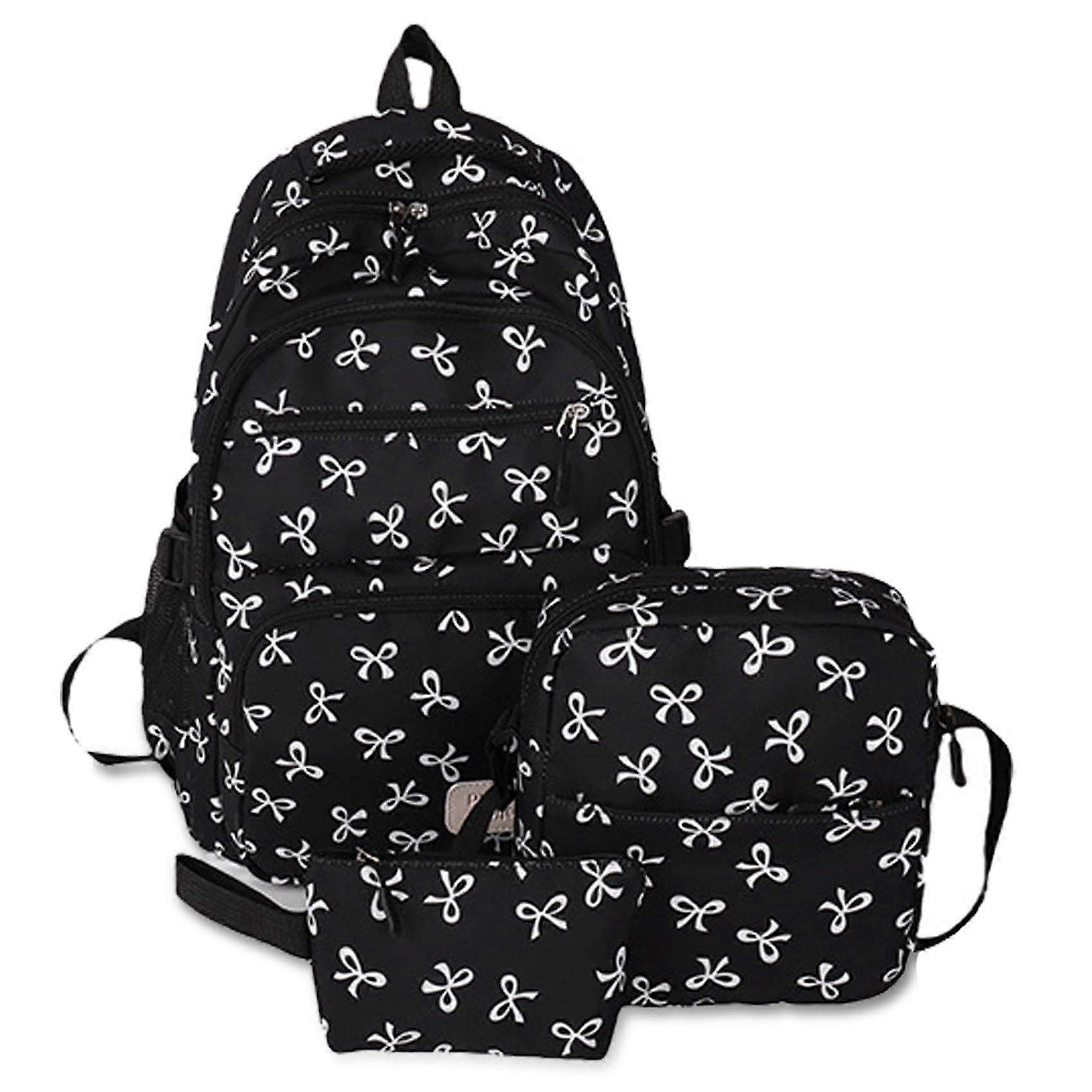 Bow Backpack for Girls and Women, Set of 3 Kawaii Coquette 