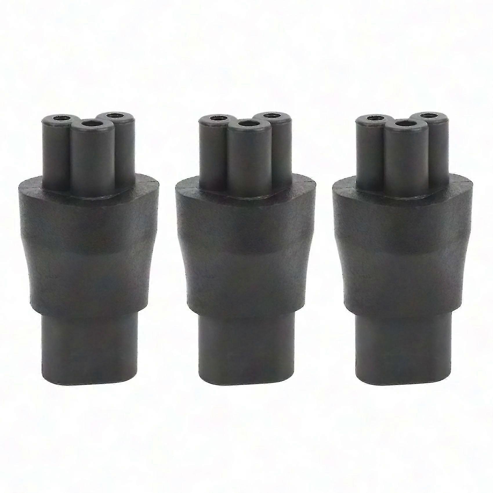 3-Pin IEC 320 C5 to 2-Pin C8 Power Adapter Converter Cable