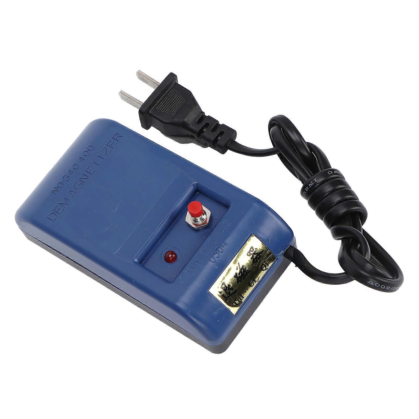 Professional Watch Demagnetizer Tool Blue 112x59x33mm Plastic