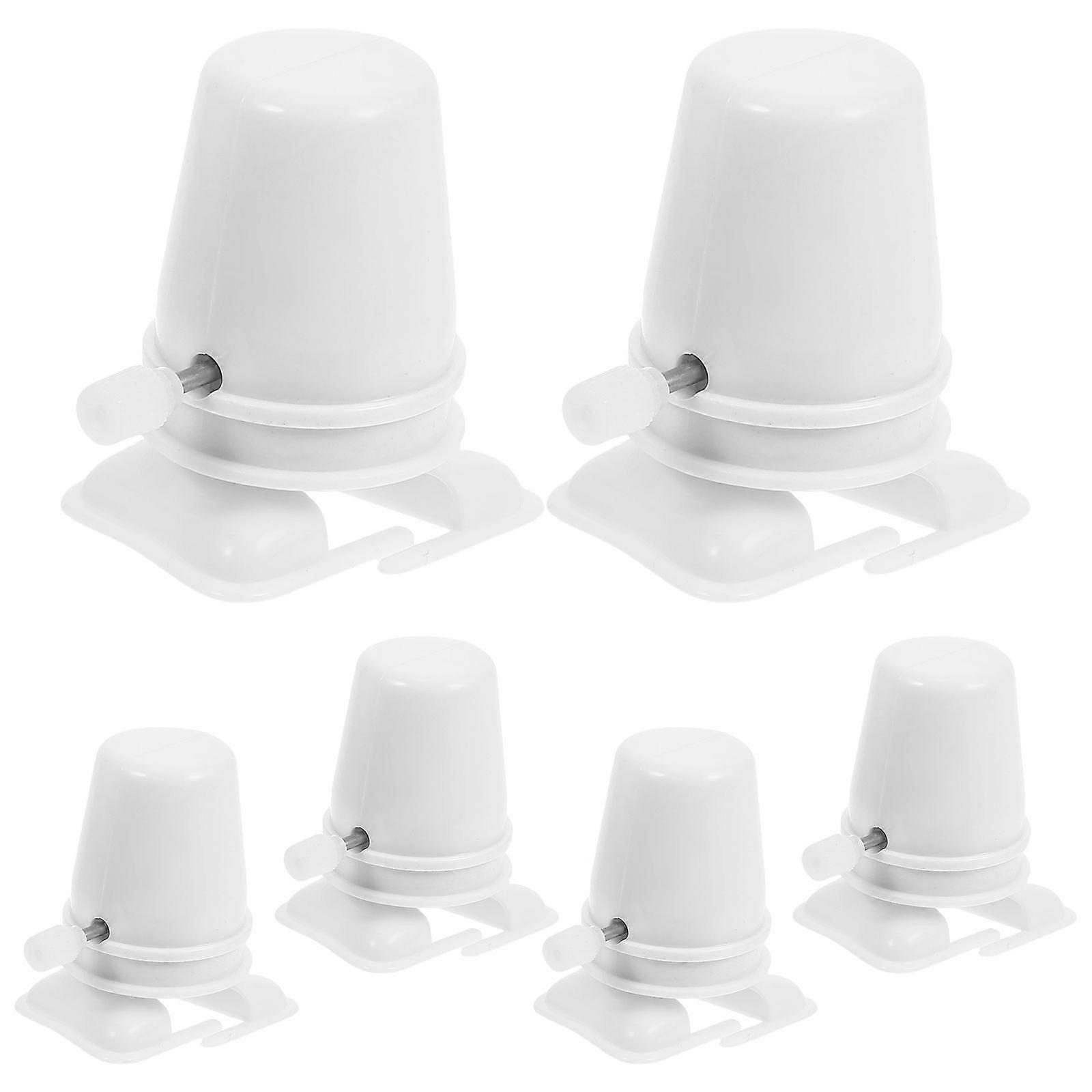 6pcs Plastic Movement Clockwork Accessory Diy Supply Clay Handcraft Fitting Small Movement For Diy