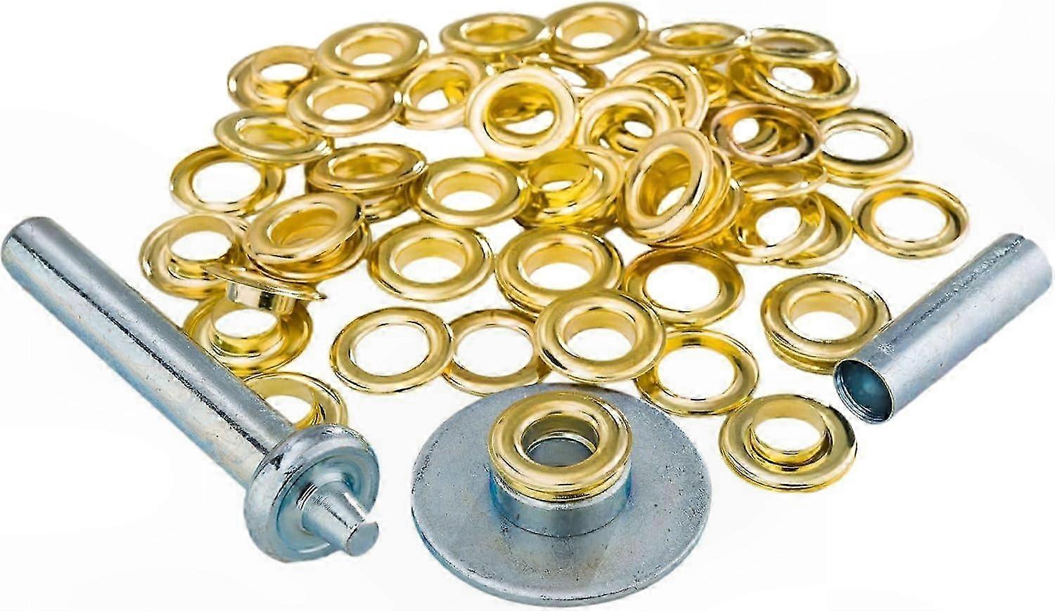 30-Piece Eyelet Installation Tool Set with Metal Grommets