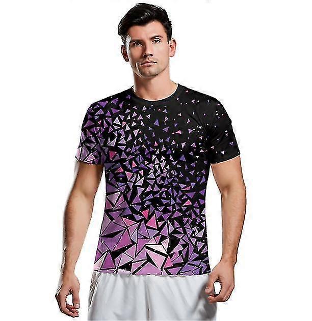 2022 New Outlet  Men's Youth Sports 3d Printing Short-sleeved Perso...