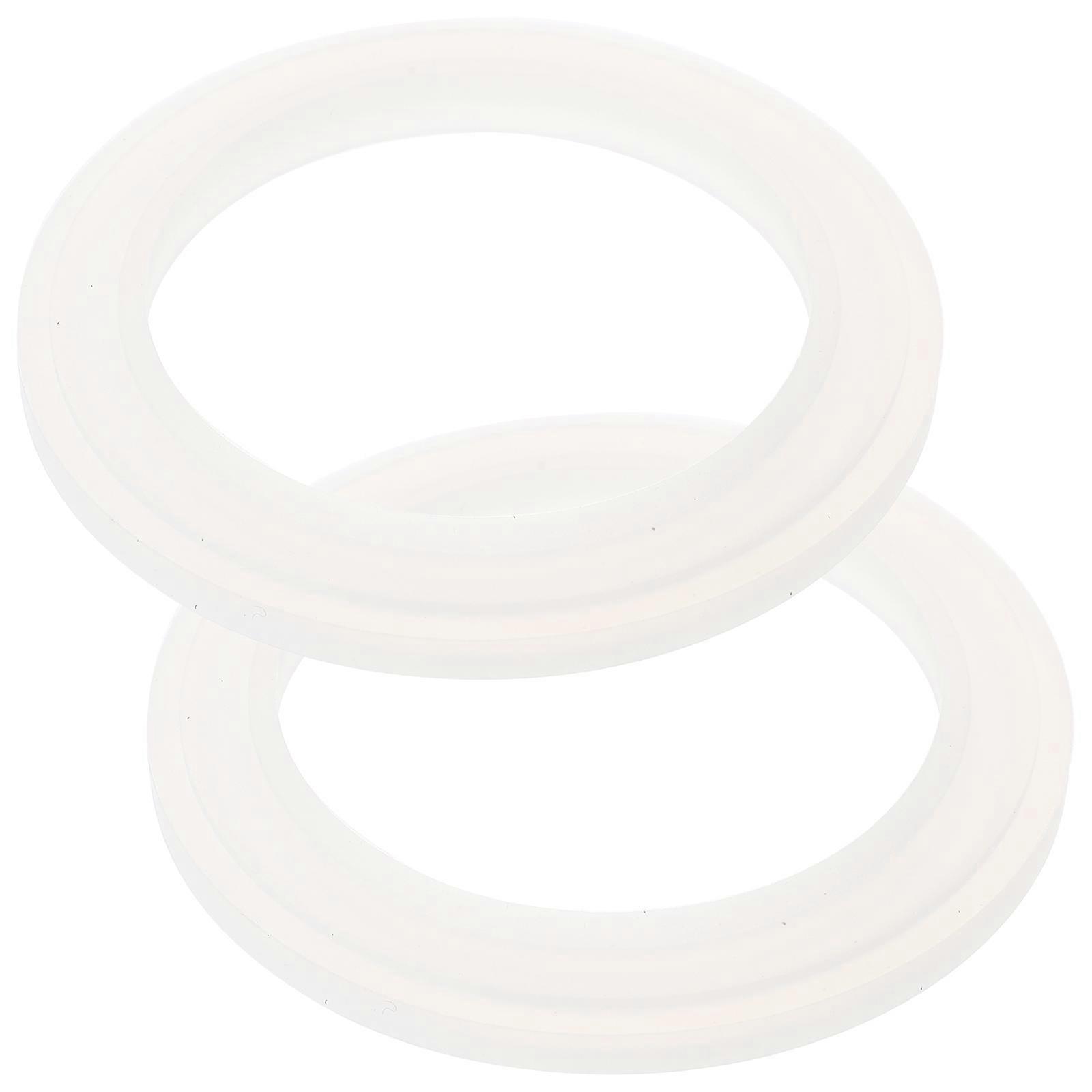 Transparent Silicone Espresso Machine Sealing Ring Set for Home Use, Heat Resistant and Easy to Clean