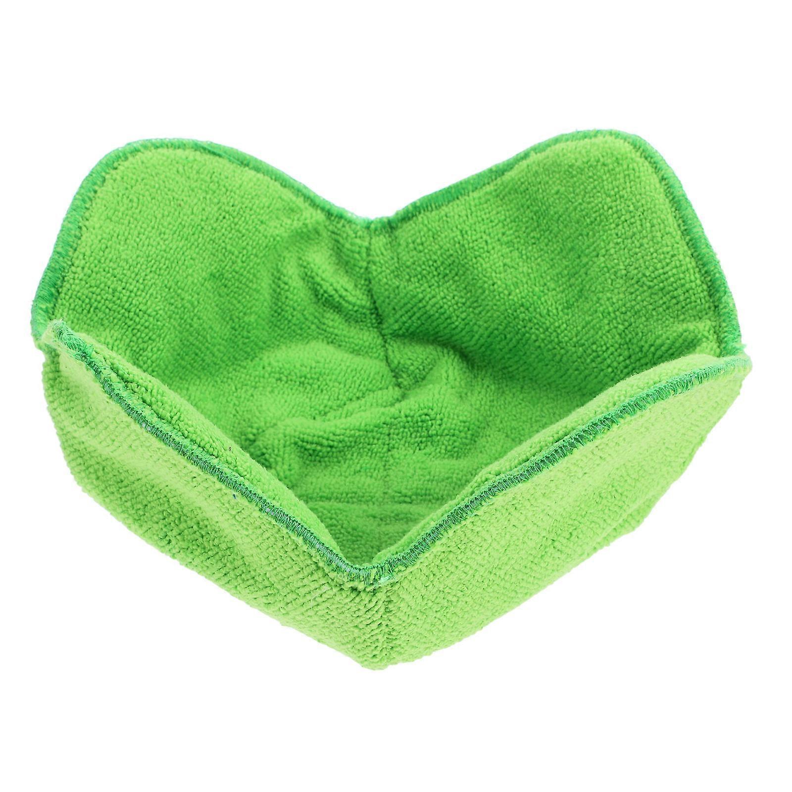 Microwave Bowl Holder Heat-Resistant Bowl Cozy for Microwave Use Green Polyester Material Protect Hands 1Pack