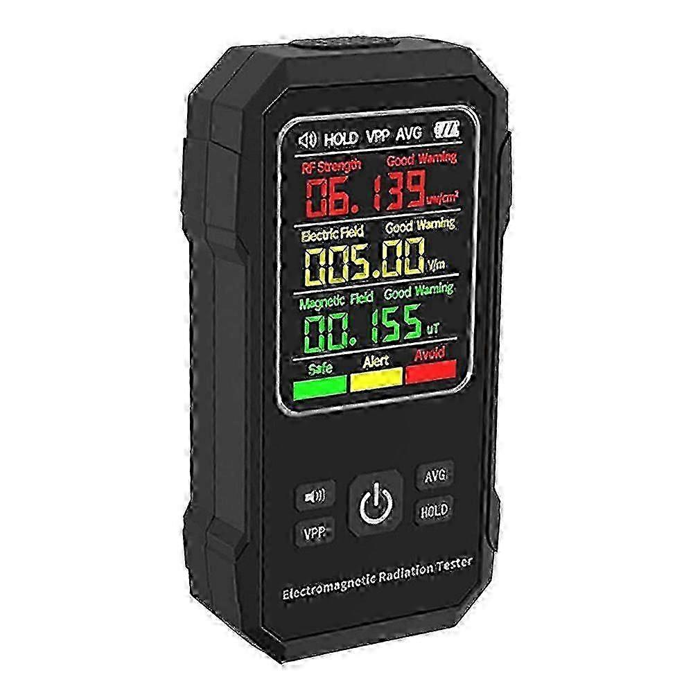 Emf Meter 5g Strålingsdetektor, Håndholdt Digital LCD Emf Tester For Hjem, Kontor, Utendørs Spøkelsesjakt