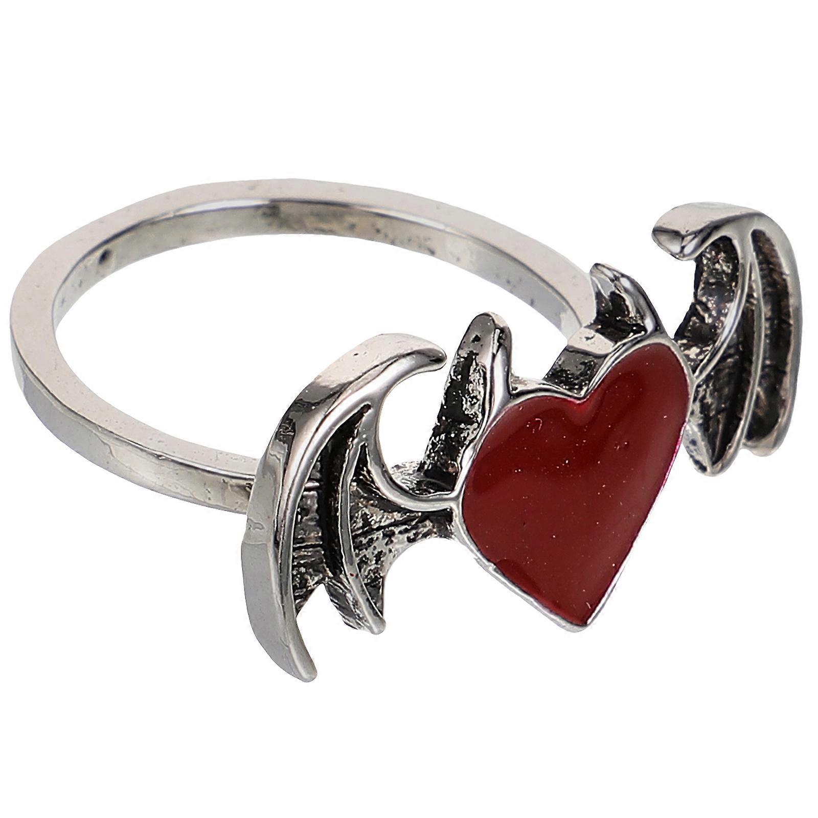 Heart Shape Vintage Ring for Women – Unique Retro Design, Durable Material, Chic & Fashionable Accessory for Birthdays and Anniversaries