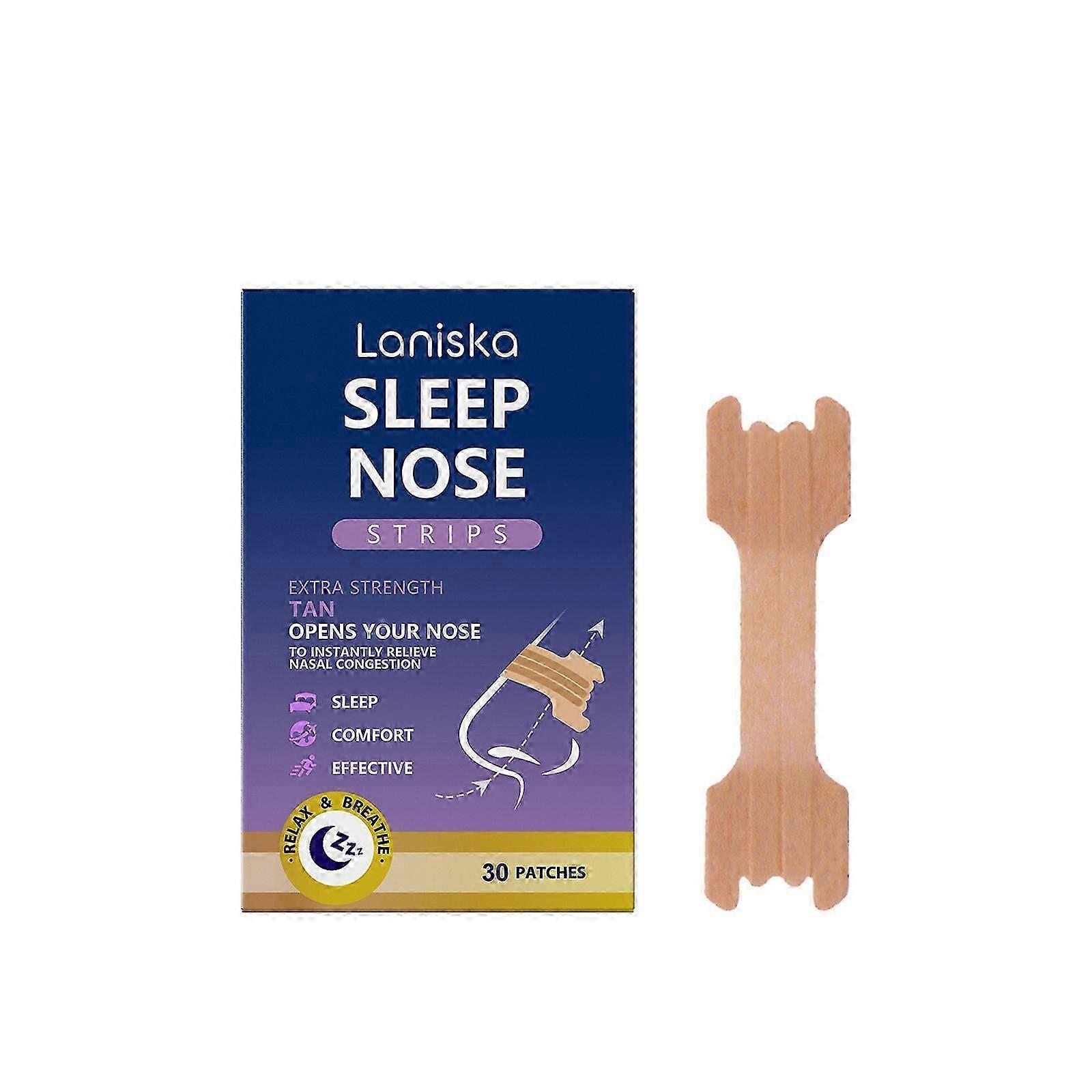 Laniska Sleep Nose Patch Relieves Snoring at Night, Comforts Sleep, Enjoys Tranquility at Night Sleep Patch