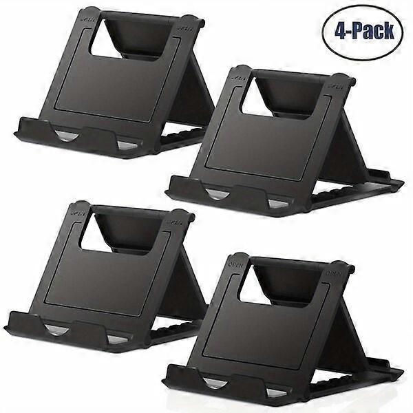 Mobile device stand, foldable, suitable for multiple devices