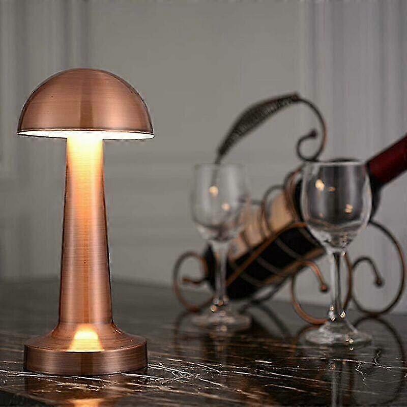 Bar Led Table Lamp, USB Rechargeable Wireless Touch Control Dimmable Desk Lamp, for Hotel Restaurant Reading Bedside Cafe Shop Night Lights