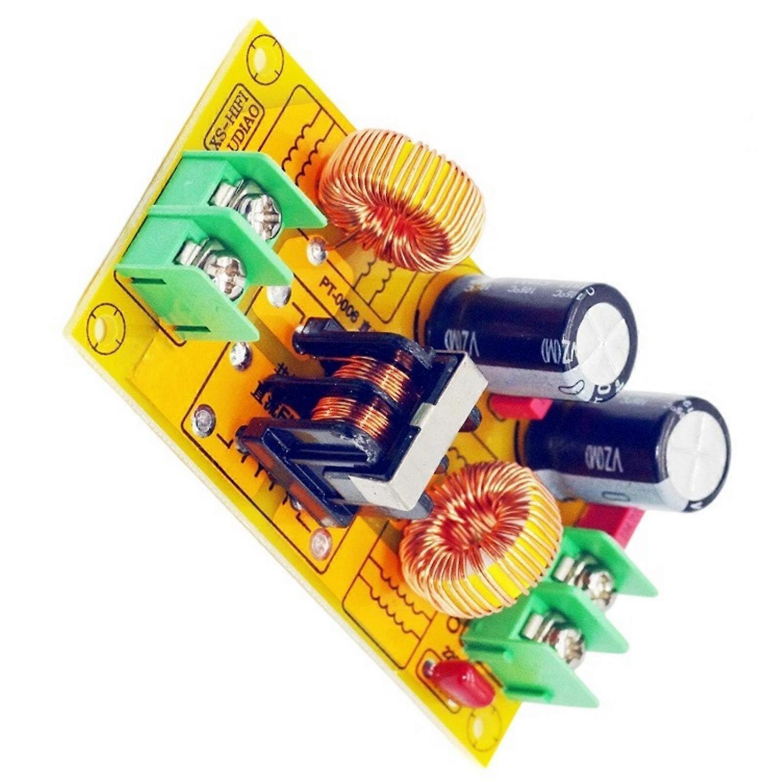 LC Filter Component For Signal Integrity Highly Temperature Tolerance Emis Compliance Compactly Plastic Metal Structure Multicolor