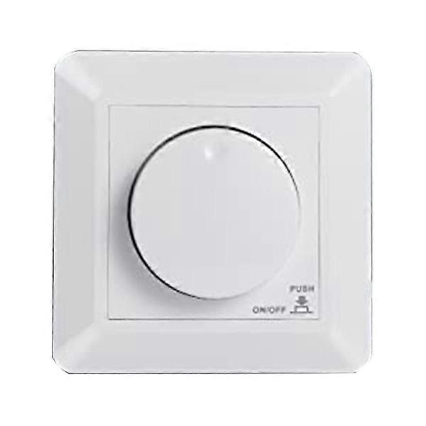 LED Dimmer Switch, Recessed Dimmer For Dimmable LED And Halogen, 5-300 W, Ph White