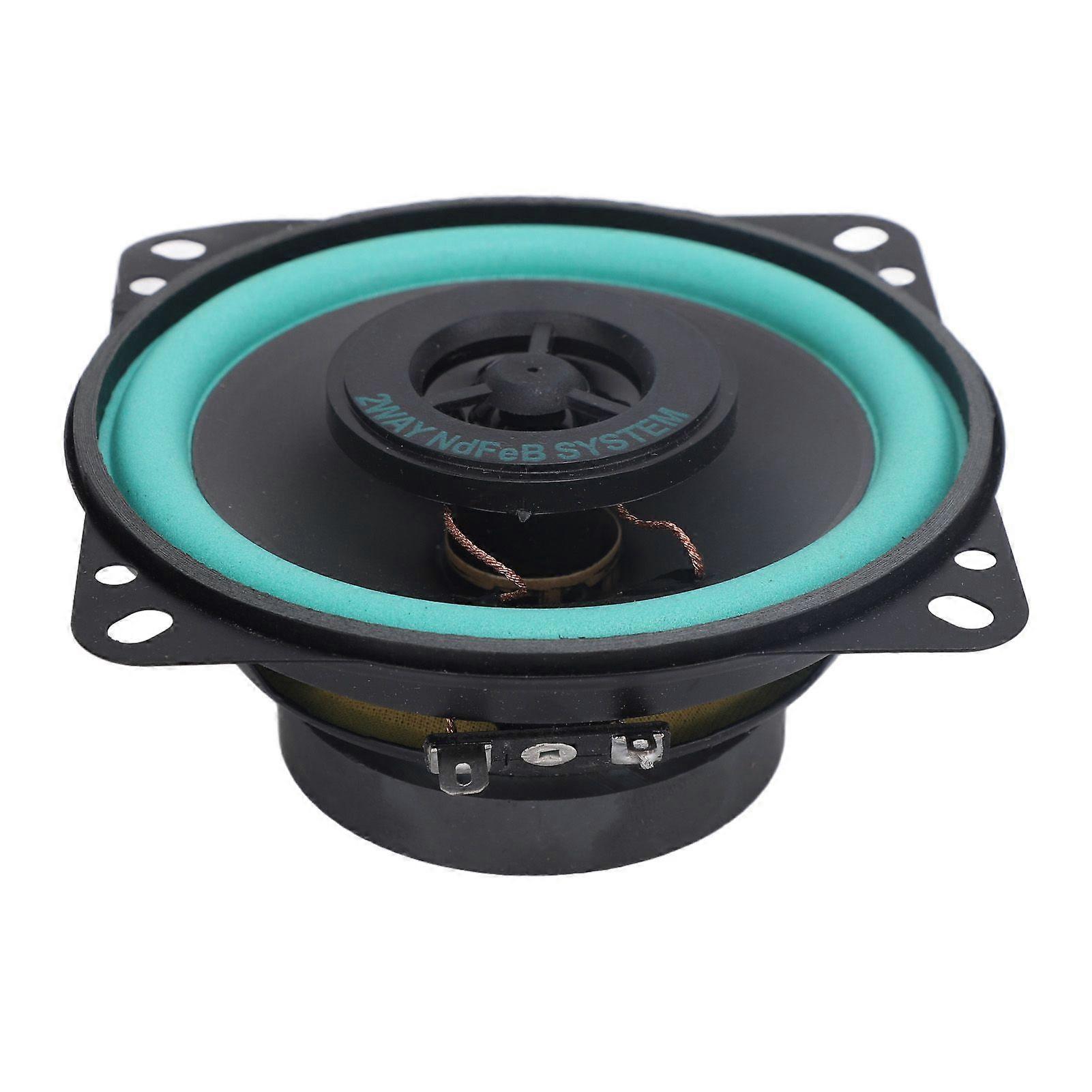 Coaxial Car Stereo Speakers Full Frequency Range 4 Ohm Impedance 90DB Sensitivity Dome Tweeter 4 inch (SKU VO402)