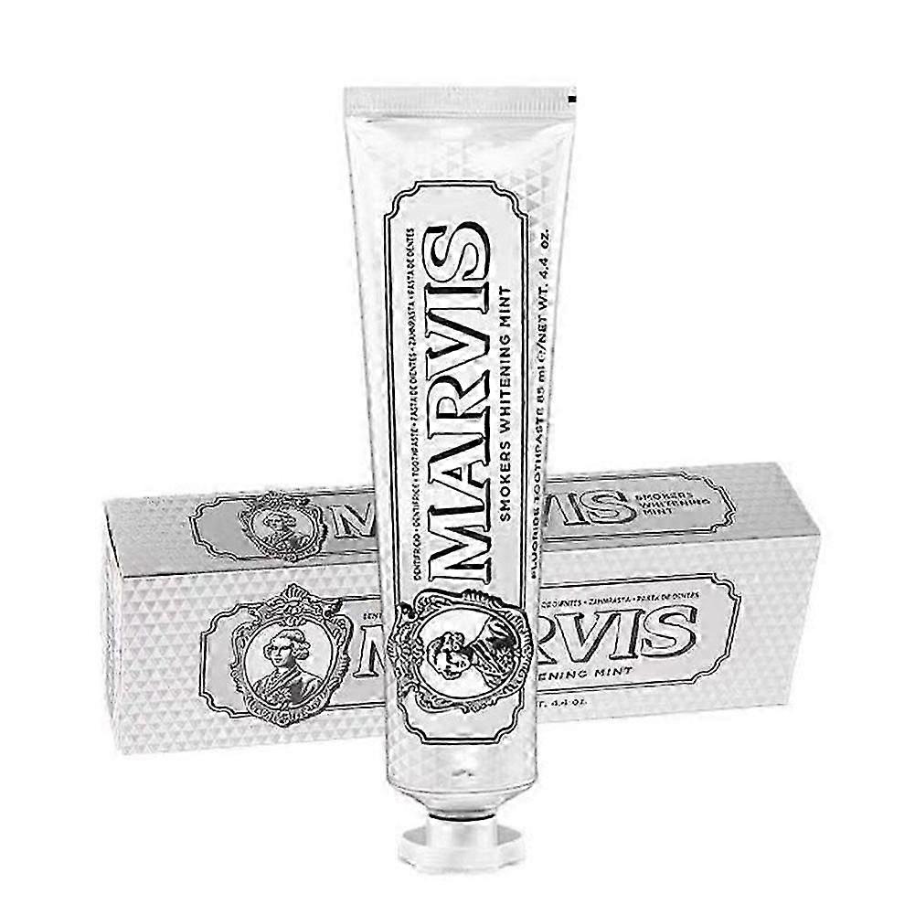 MARVIS Whitening Mint Toothpaste Specially Formulated for Smokers to Remove Stains and Freshen Breath