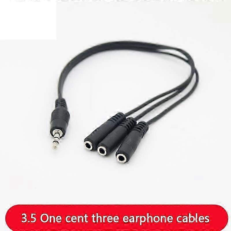 Aux Multi Headphone Earphone Audio Splitter Adapter 3.5mm Jack Hub Spliter Cable