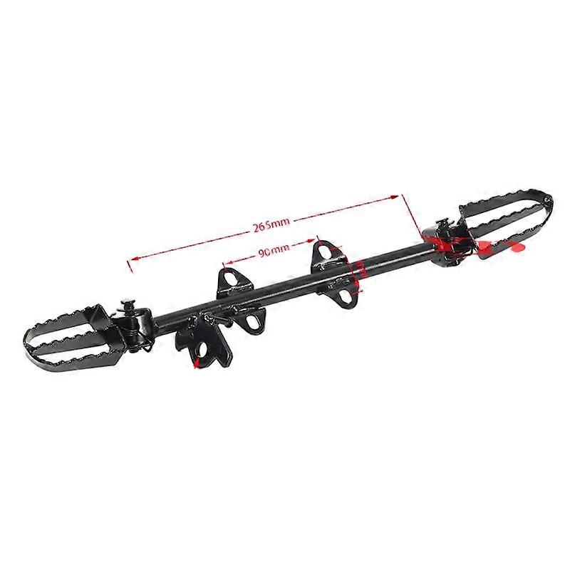 Footrest bracket, with a durable iron paint layer, suitable for 50 - 110cc models