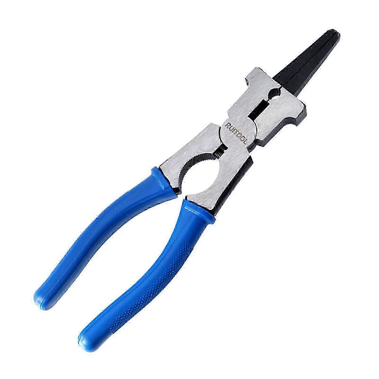 MIG Welding Pliers, Multipurpose Flat Mouth Pincers, Wire Cutting Spring Loaded Hand Tools