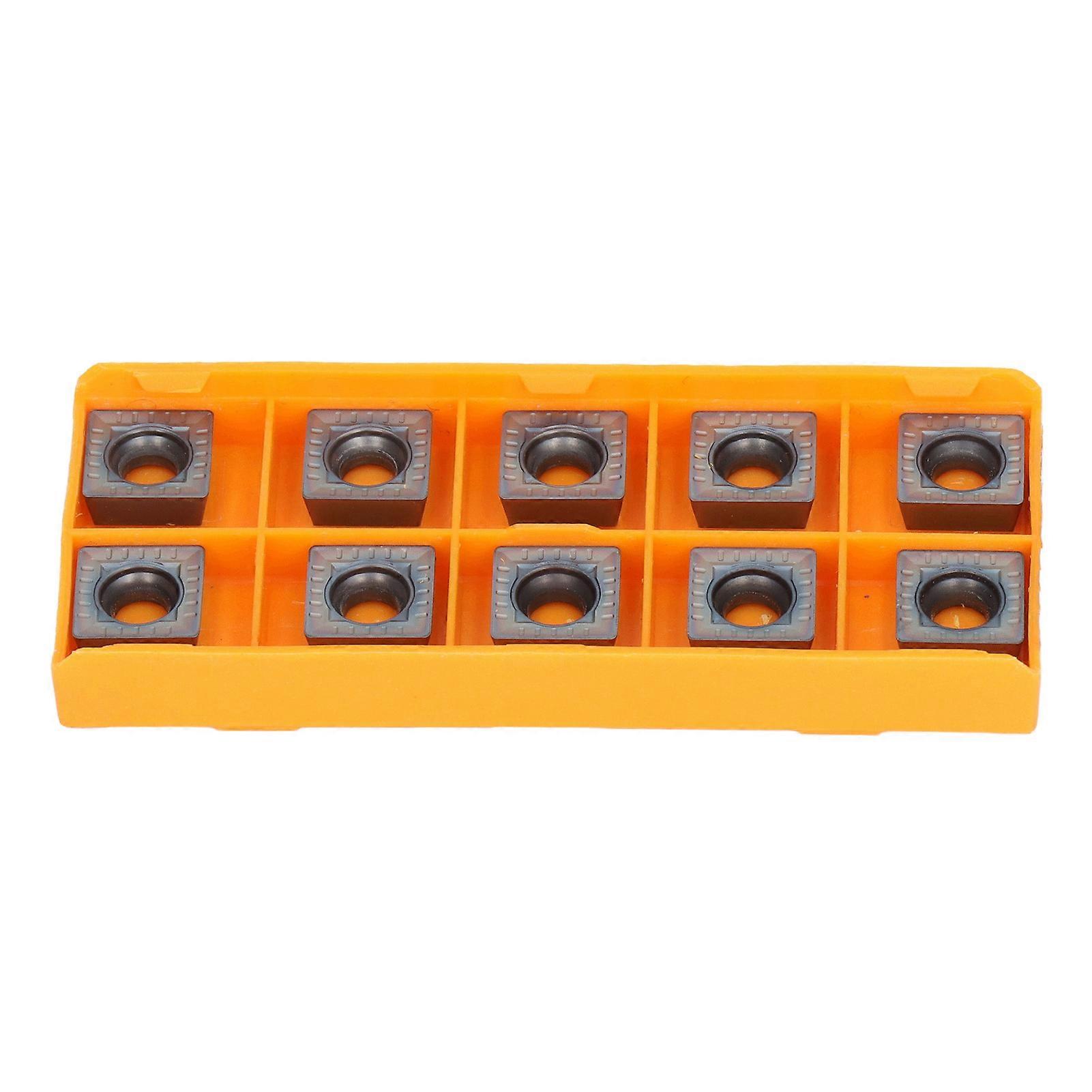 10pcs Colorful Carbide Milling Inserts Fine Workmanship CNC Lathe Blades Multi-Layer Coated Turning Cutters