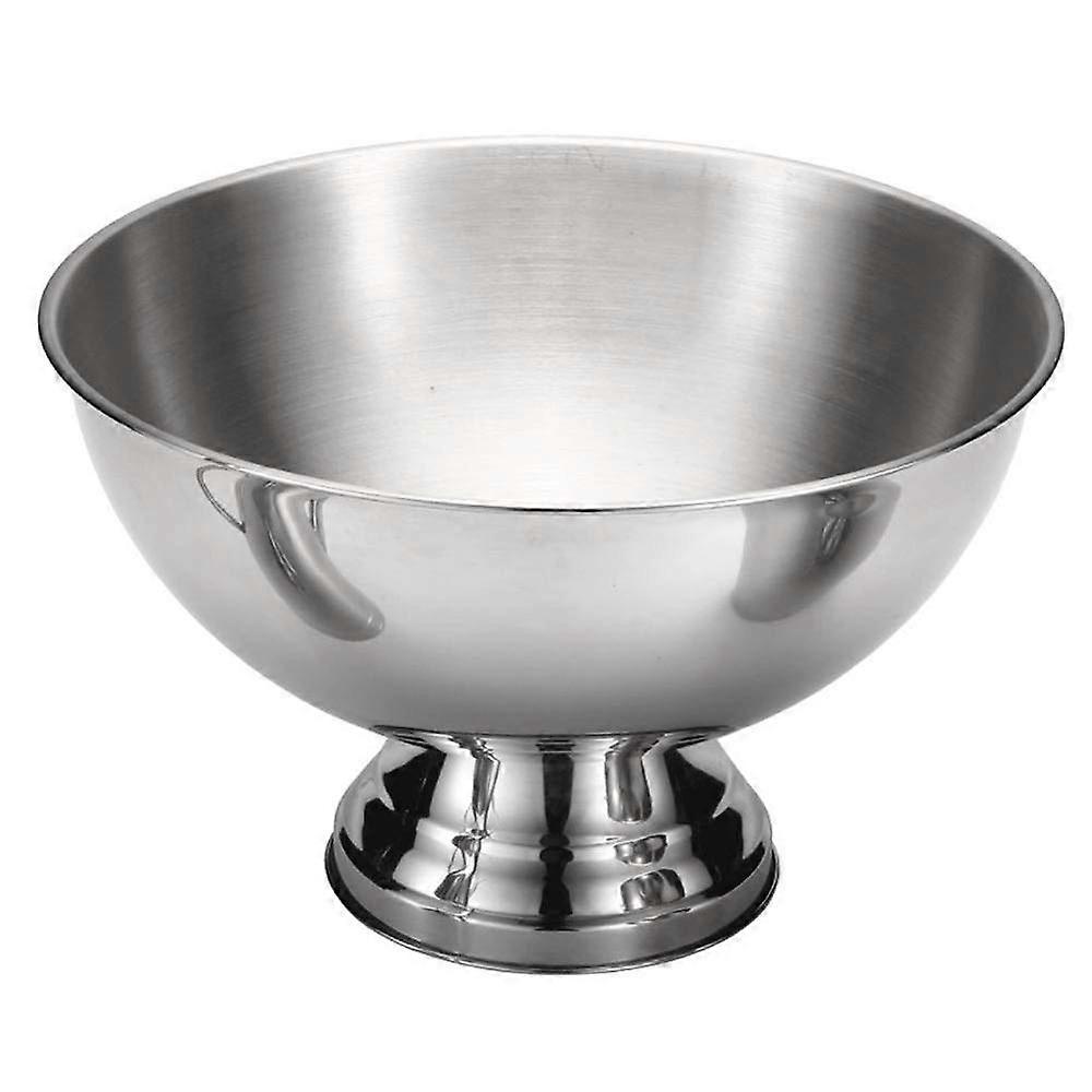 Ice Bucket Stainless Steel With Lid And Ice Tongs Large Bar Ice Bucket For Beer And Wine