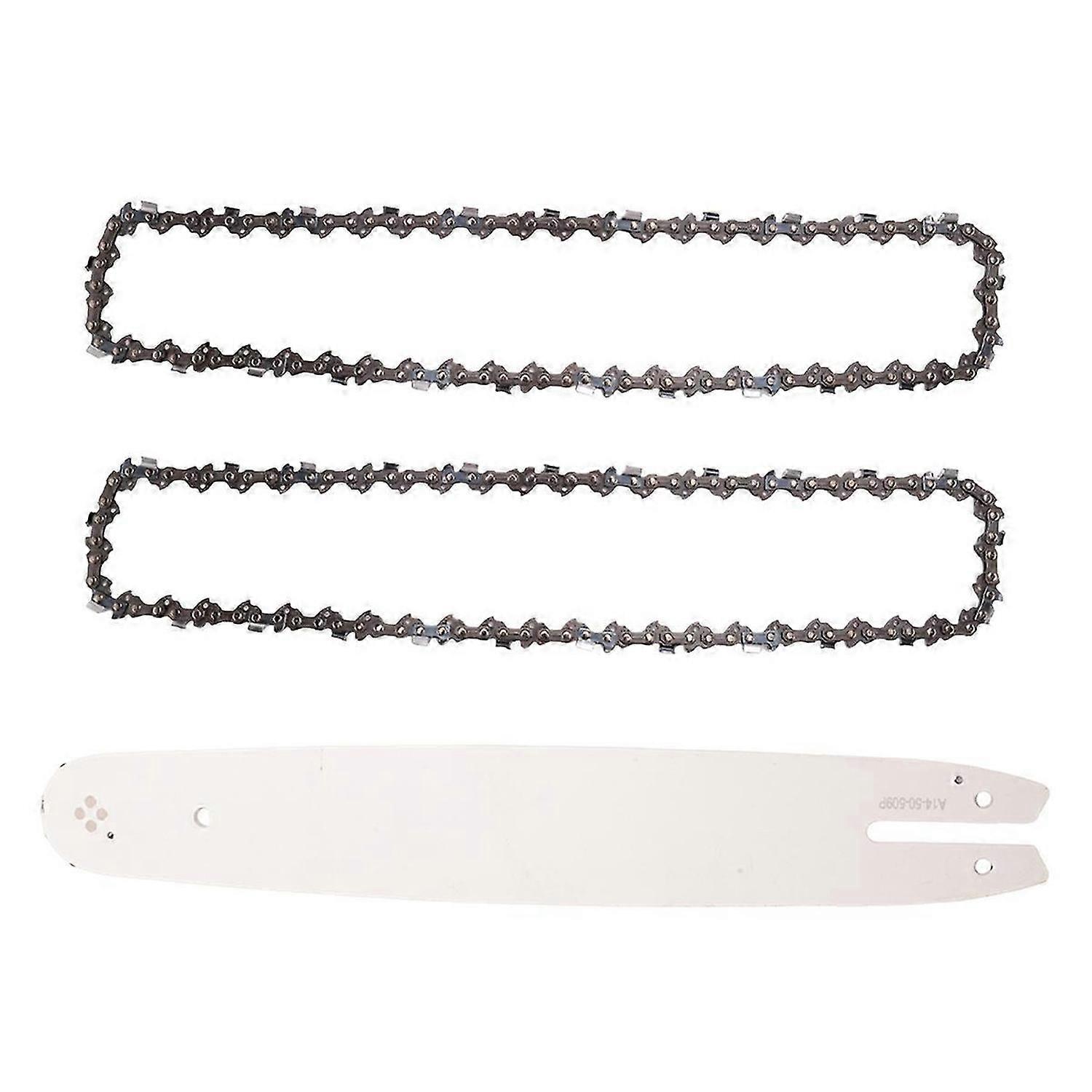 14 Inch Chain Saw Guide Bar with 2Pcs Chains for 017 MS170