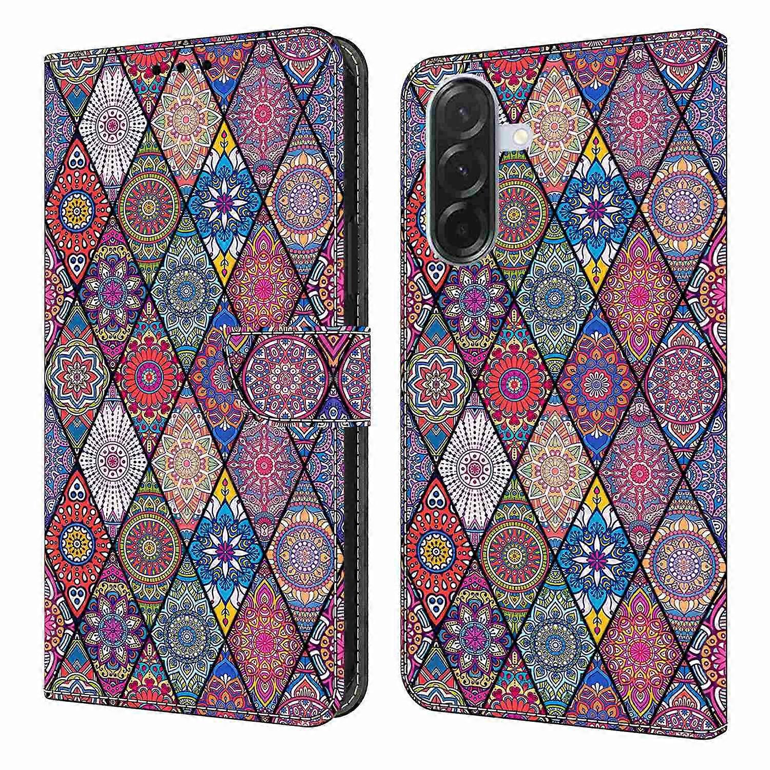For Samsung Galaxy A26 5G Wallet Case Pattern Printing PU Leather Flip Stand Phone Cover