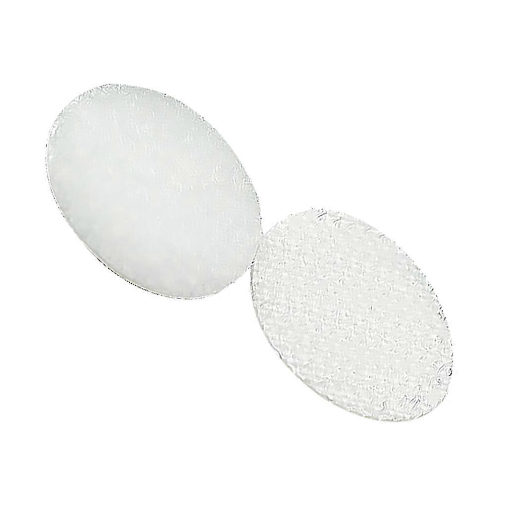 50pcsSelf Fastener Tape Dots 20mm Strong Sticker Disc White Black Round Coins Hook Loop Tape