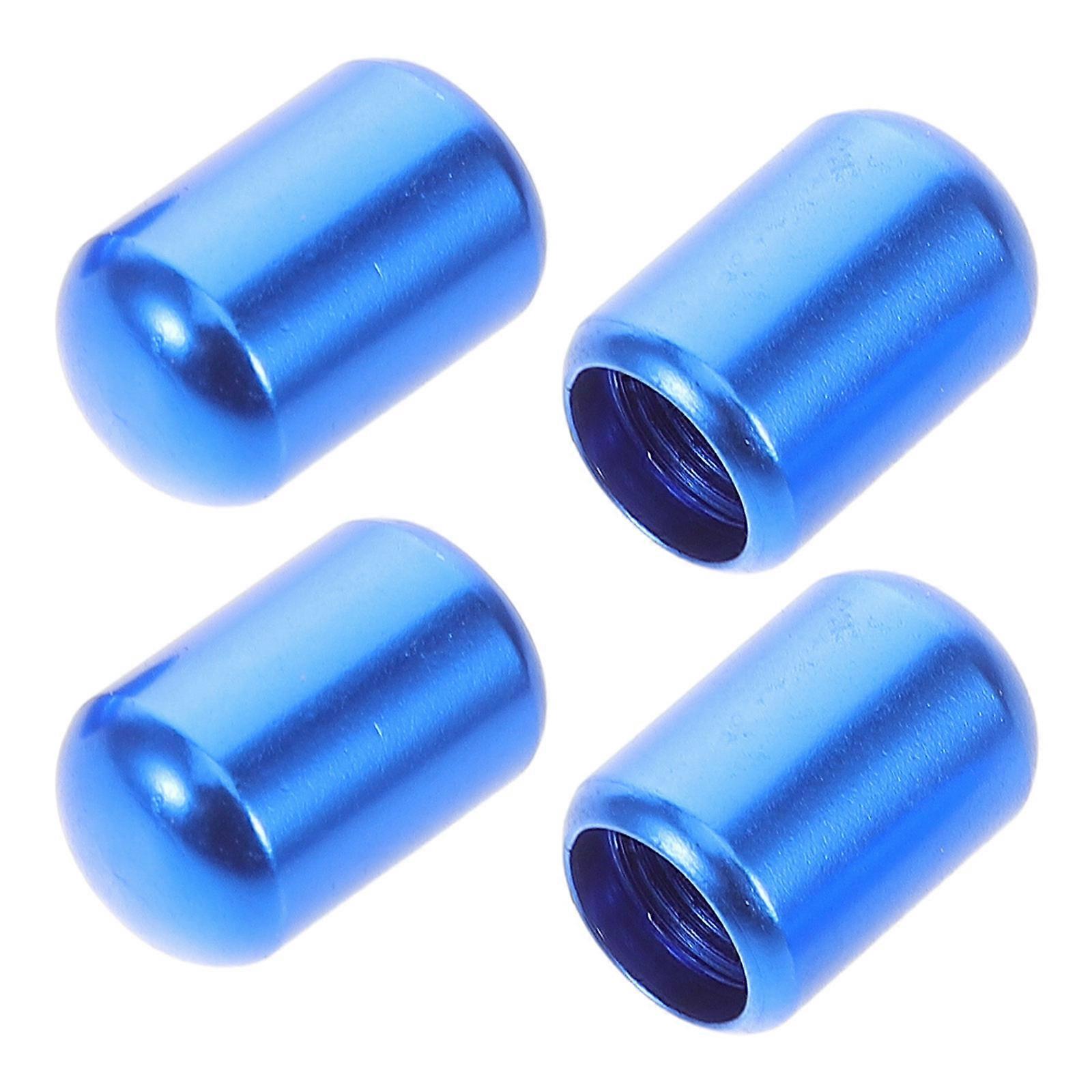 Aluminum Alloy Tire Valve Covers Car Enthusiasts Secure Seal 4Pcs