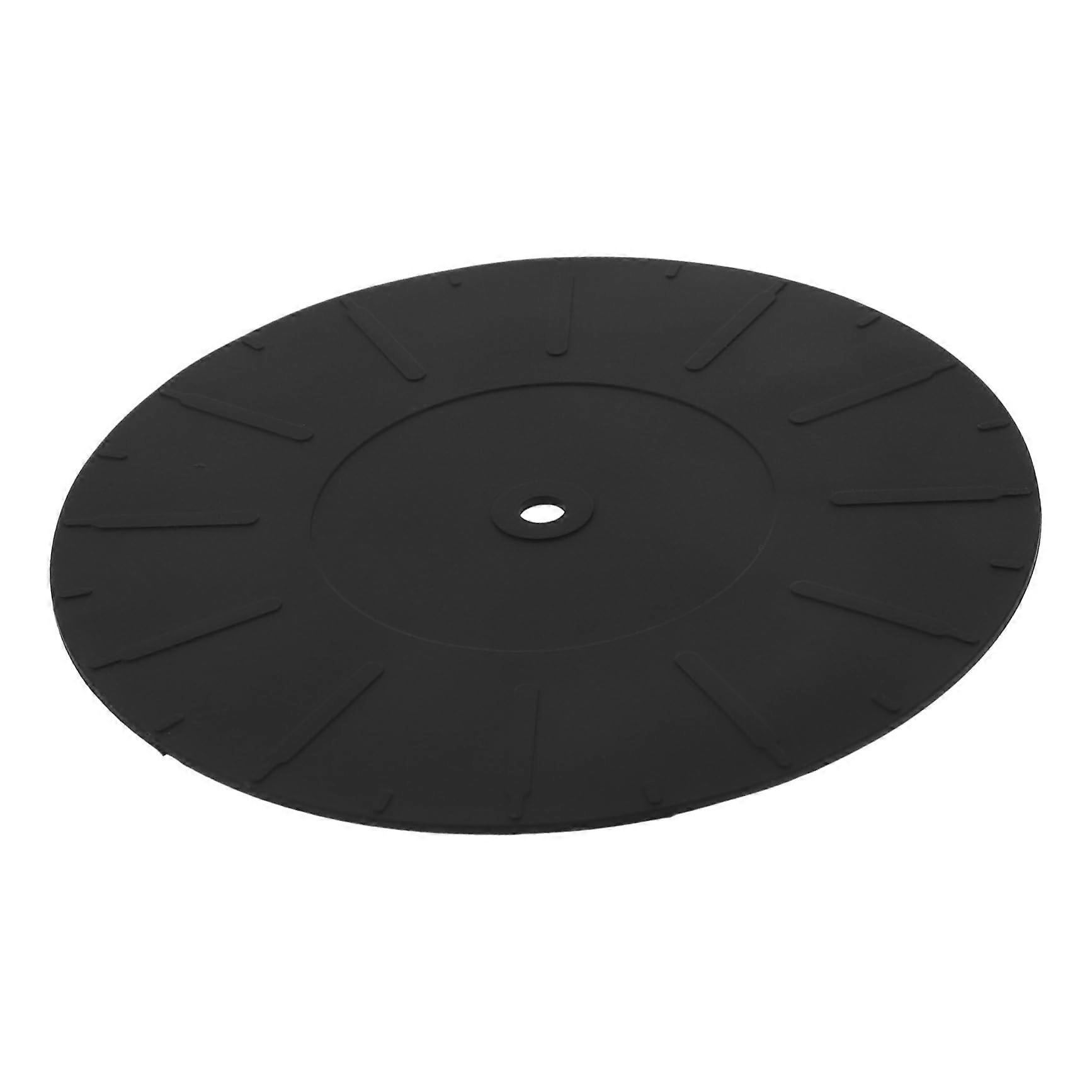 Vinyl Turntable Slipmat Static Silicone Cushion For Record Players Lightweight, NoiseReducing, VibrationControl Mat