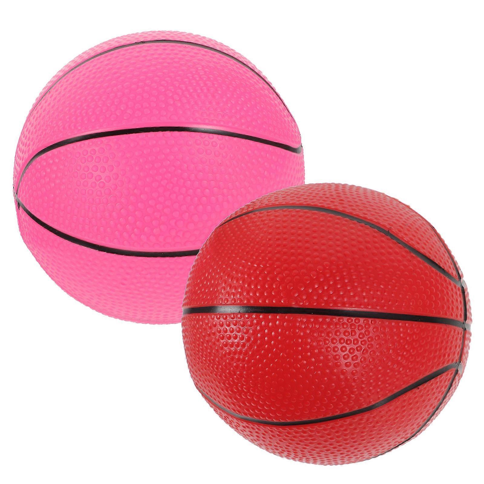 Basketball Toy for Toddlers Outdoor Play Plastic Physical Activity Durable Use 2Pcs