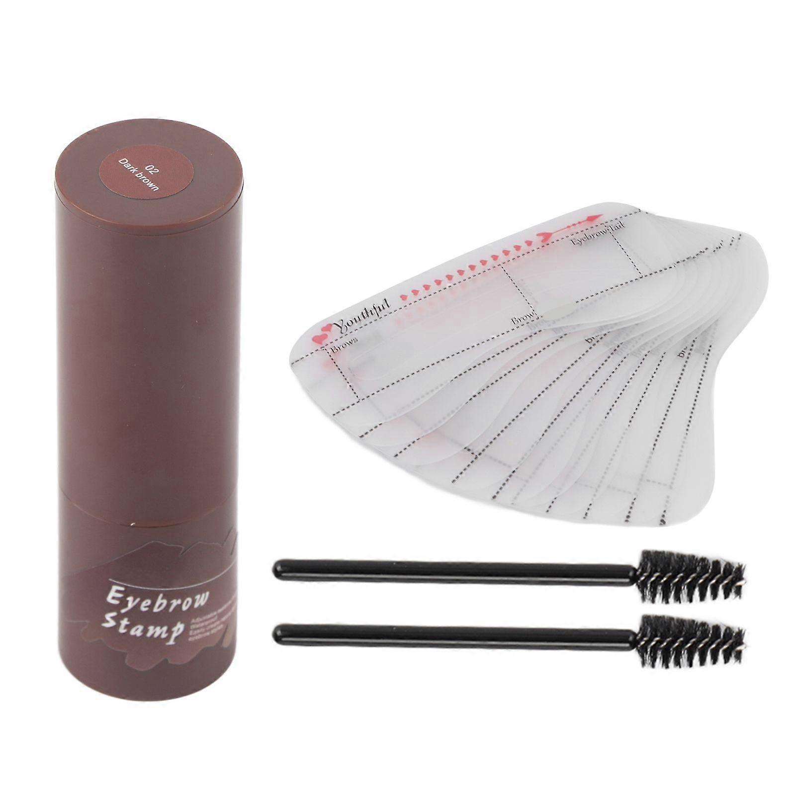 One Step Eyebrow Stamp Shaping Kit Long Lasting Reuseable Eyebrow Makeup Definer for Makeup