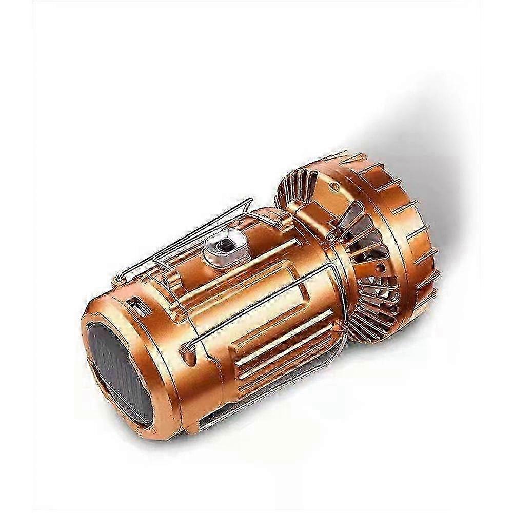 2-in-1 Adventure Solar Light and Portable Fan, Solar Lantern Powered Light & Fan